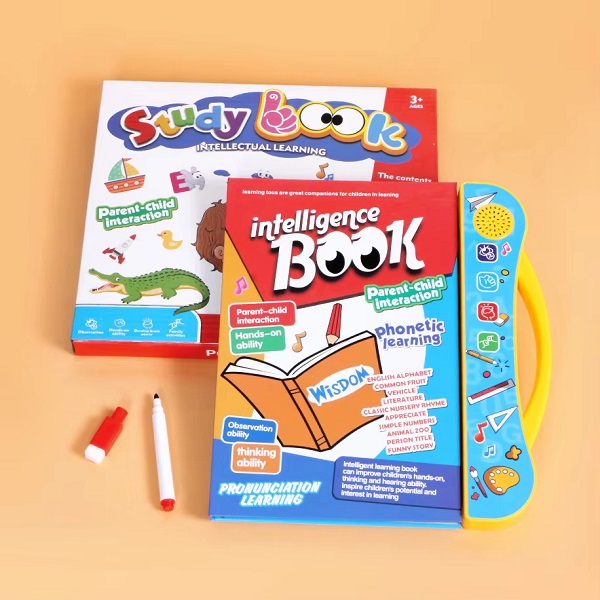 Rechargeable Intelligence Learning Book with LCD Tab